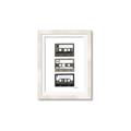 Picture of Cassette Tape _GroupedProduct_Rectangle_Portrait_Framed_Matted_