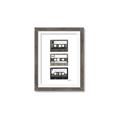 Picture of Cassette Tape _GroupedProduct_Rectangle_Portrait_Framed_Matted_
