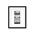 Picture of Cassette Tape _GroupedProduct_Rectangle_Portrait_Framed_Matted_