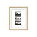 Picture of Cassette Tape _GroupedProduct_Rectangle_Portrait_Framed_Matted_