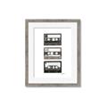 Picture of Cassette Tape _GroupedProduct_Rectangle_Portrait_Framed_Matted_
