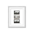 Picture of Cassette Tape _GroupedProduct_Rectangle_Portrait_Framed_Matted_