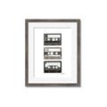 Picture of Cassette Tape _GroupedProduct_Rectangle_Portrait_Framed_Matted_
