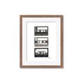Picture of Cassette Tape _GroupedProduct_Rectangle_Portrait_Framed_Matted_