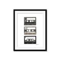 Picture of Cassette Tape _GroupedProduct_Rectangle_Portrait_Framed_Matted_