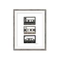 Picture of Cassette Tape _GroupedProduct_Rectangle_Portrait_Framed_Matted_