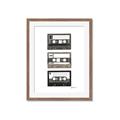 Picture of Cassette Tape _GroupedProduct_Rectangle_Portrait_Framed_Matted_