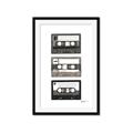 Picture of Cassette Tape _GroupedProduct_Rectangle_Portrait_Framed_Matted_