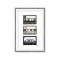 Picture of Cassette Tape _GroupedProduct_Rectangle_Portrait_Framed_Matted_