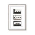 Picture of Cassette Tape _GroupedProduct_Rectangle_Portrait_Framed_Matted_