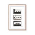 Picture of Cassette Tape _GroupedProduct_Rectangle_Portrait_Framed_Matted_