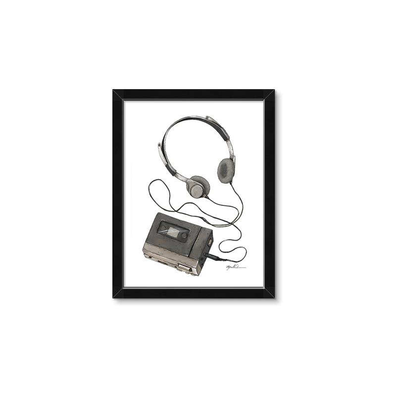 Picture of Walkman  _GroupedProduct_Rectangle_Portrait_Framed_Matted_
