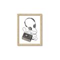 Picture of Walkman  _GroupedProduct_Rectangle_Portrait_Framed_Matted_