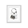 Picture of Walkman  _GroupedProduct_Rectangle_Portrait_Framed_Matted_