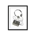 Picture of Walkman  _GroupedProduct_Rectangle_Portrait_Framed_Matted_