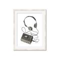 Picture of Walkman  _GroupedProduct_Rectangle_Portrait_Framed_Matted_