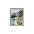 Picture of Marvel Lake  _GroupedProduct_Rectangle_Portrait_Framed_Matted_