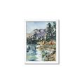 Picture of Marvel Lake  _GroupedProduct_Rectangle_Portrait_Framed_Matted_
