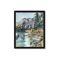Picture of Marvel Lake  _GroupedProduct_Rectangle_Portrait_Framed_Matted_