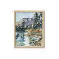 Picture of Marvel Lake  _GroupedProduct_Rectangle_Portrait_Framed_Matted_