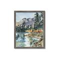 Picture of Marvel Lake  _GroupedProduct_Rectangle_Portrait_Framed_Matted_