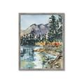Picture of Marvel Lake  _GroupedProduct_Rectangle_Portrait_Framed_Matted_