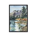 Picture of Marvel Lake  _GroupedProduct_Rectangle_Portrait_Framed_Matted_