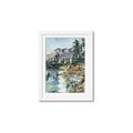 Picture of Marvel Lake  _GroupedProduct_Rectangle_Portrait_Framed_Matted_