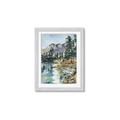 Picture of Marvel Lake  _GroupedProduct_Rectangle_Portrait_Framed_Matted_