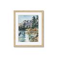 Picture of Marvel Lake  _GroupedProduct_Rectangle_Portrait_Framed_Matted_