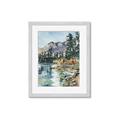 Picture of Marvel Lake  _GroupedProduct_Rectangle_Portrait_Framed_Matted_