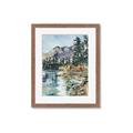 Picture of Marvel Lake  _GroupedProduct_Rectangle_Portrait_Framed_Matted_