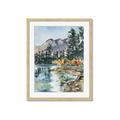 Picture of Marvel Lake  _GroupedProduct_Rectangle_Portrait_Framed_Matted_
