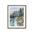 Picture of Marvel Lake  _GroupedProduct_Rectangle_Portrait_Framed_Matted_