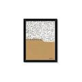 Picture of Mid Century Abstract Taupe _GroupedProduct_Rectangle_Portrait_Framed_Matted_