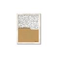 Picture of Mid Century Abstract Taupe _GroupedProduct_Rectangle_Portrait_Framed_Matted_