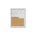 Picture of Mid Century Abstract Taupe _GroupedProduct_Rectangle_Portrait_Framed_Matted_