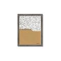 Picture of Mid Century Abstract Taupe _GroupedProduct_Rectangle_Portrait_Framed_Matted_