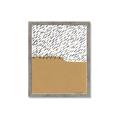 Picture of Mid Century Abstract Taupe _GroupedProduct_Rectangle_Portrait_Framed_Matted_