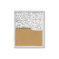 Picture of Mid Century Abstract Taupe _GroupedProduct_Rectangle_Portrait_Framed_Matted_