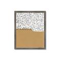 Picture of Mid Century Abstract Taupe _GroupedProduct_Rectangle_Portrait_Framed_Matted_