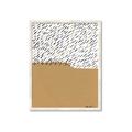 Picture of Mid Century Abstract Taupe _GroupedProduct_Rectangle_Portrait_Framed_Matted_