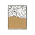 Picture of Mid Century Abstract Taupe _GroupedProduct_Rectangle_Portrait_Framed_Matted_