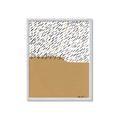Picture of Mid Century Abstract Taupe _GroupedProduct_Rectangle_Portrait_Framed_Matted_