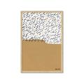 Picture of Mid Century Abstract Taupe _GroupedProduct_Rectangle_Portrait_Framed_Matted_