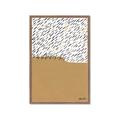 Picture of Mid Century Abstract Taupe _GroupedProduct_Rectangle_Portrait_Framed_Matted_