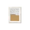 Picture of Mid Century Abstract Taupe _GroupedProduct_Rectangle_Portrait_Framed_Matted_