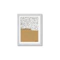 Picture of Mid Century Abstract Taupe _GroupedProduct_Rectangle_Portrait_Framed_Matted_