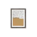 Picture of Mid Century Abstract Taupe _GroupedProduct_Rectangle_Portrait_Framed_Matted_