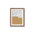 Picture of Mid Century Abstract Taupe _GroupedProduct_Rectangle_Portrait_Framed_Matted_